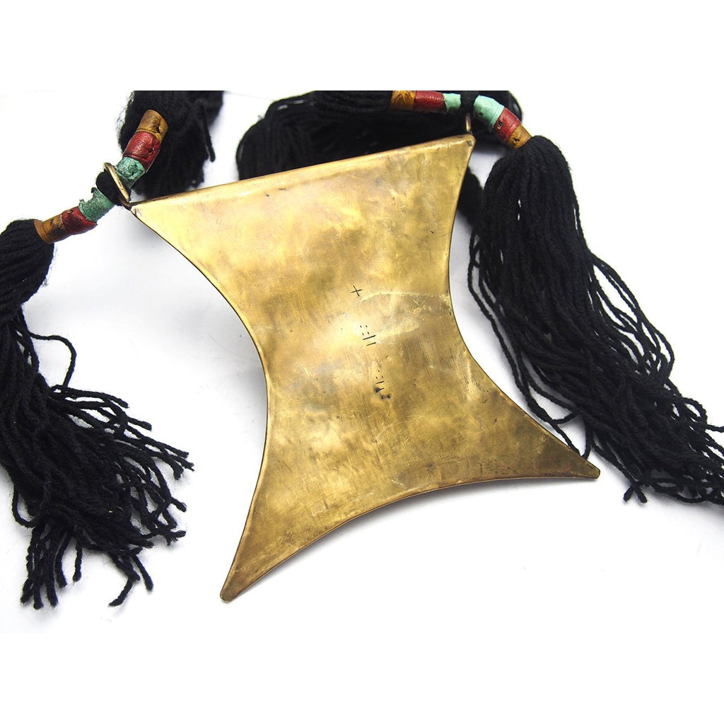 Tuareg XL Brass Amulet, A