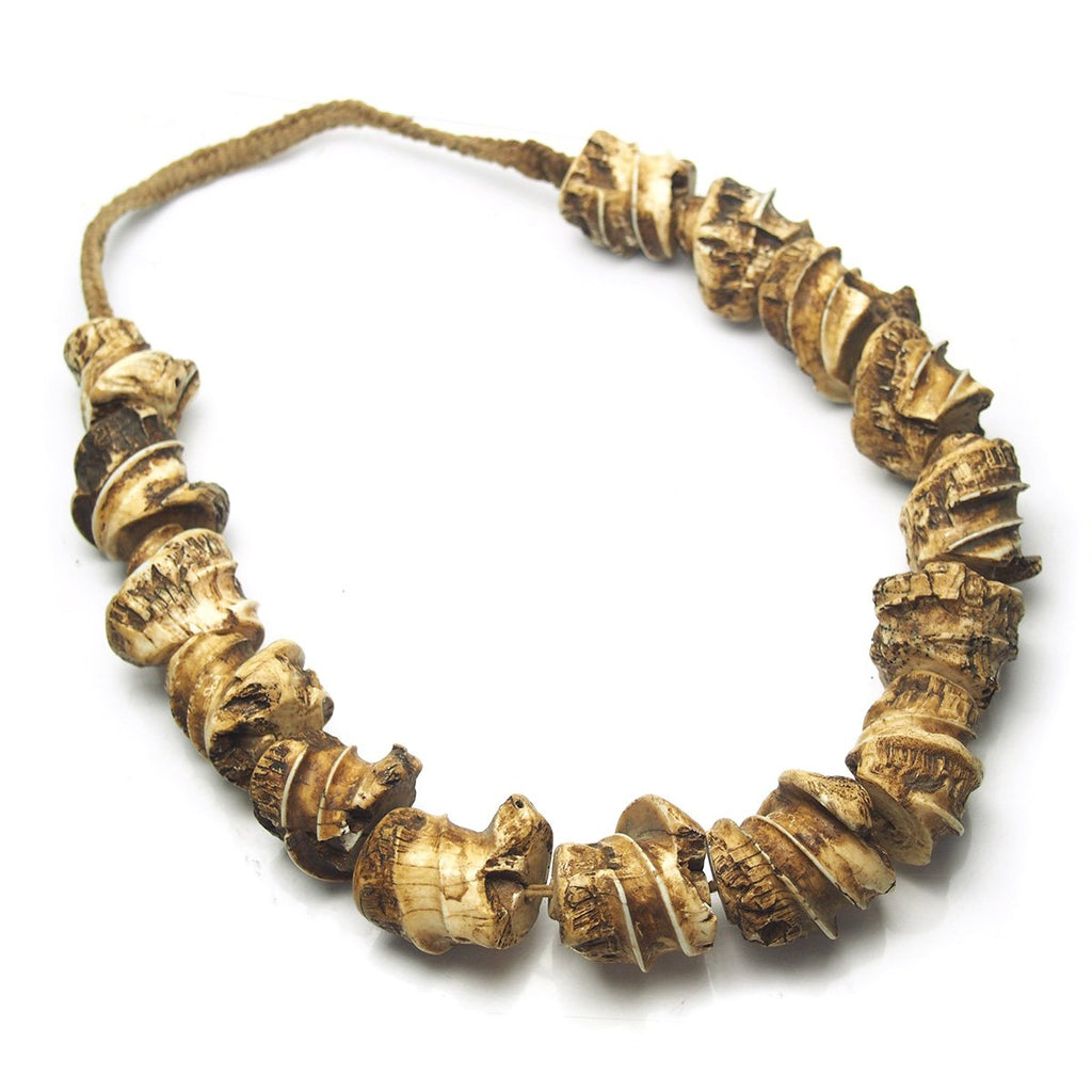 Heirloom Arca "Sacred Shank" Beads