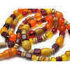Nepali Plastic Resin "Amber" Beads