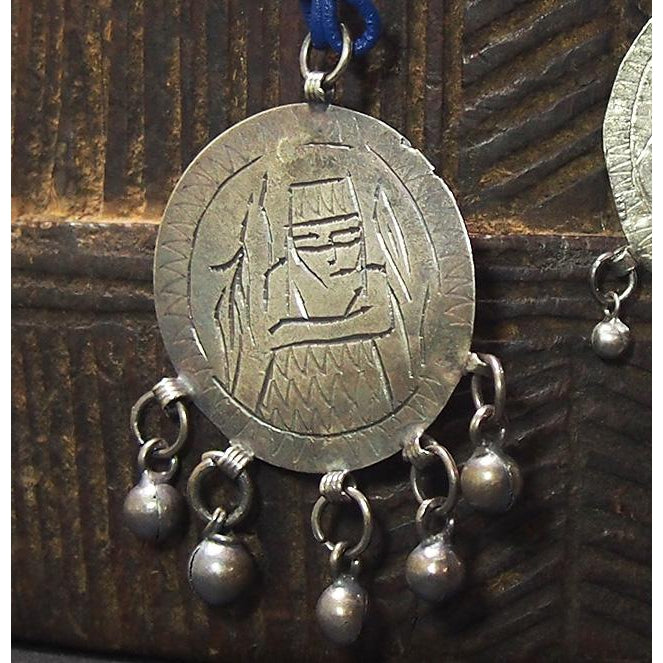 Bedouin Silver Zar Amulet, B
