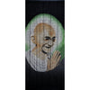 FINAL SALE Factory Second Bamboo Beaded Curtain - Gandhi