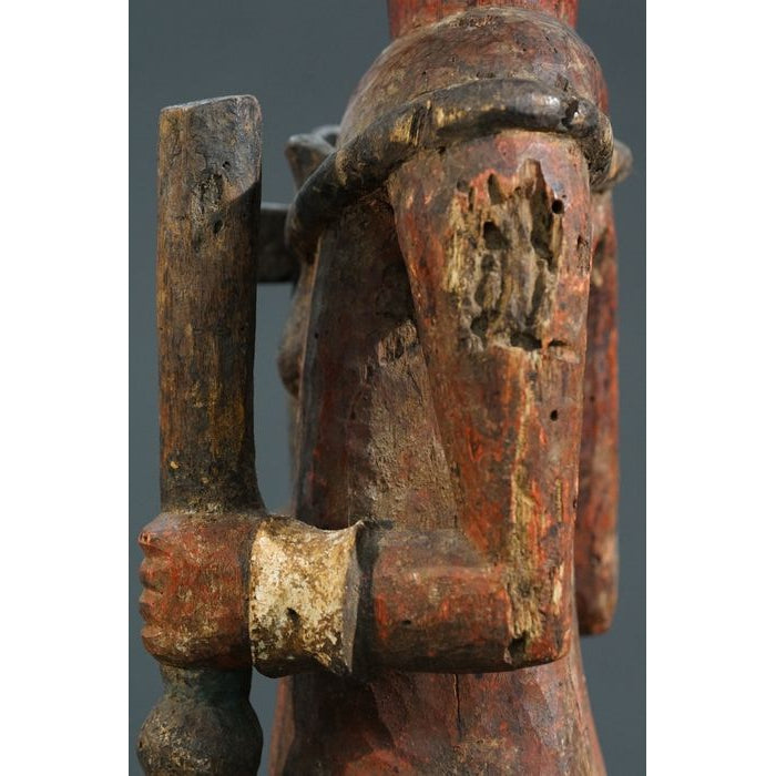 Urhobo Edjo Warrior Ikenga Statue #765