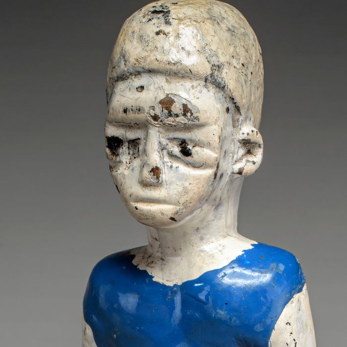Fon Hohovi "Twin" Memorial Figure by The "Master of the Blue Shorts Carver", Benin / Togo #598
