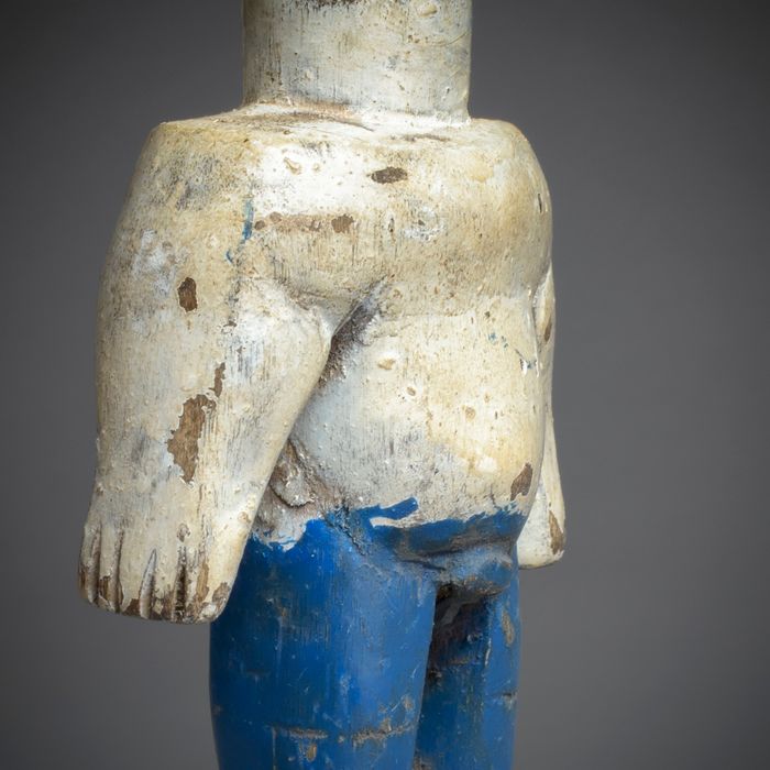 Fon Hohovi / Ewe Venavi "Twin" Memorial Figure by The "Master of the Blue Shorts Carver", Benin /  Togo #446