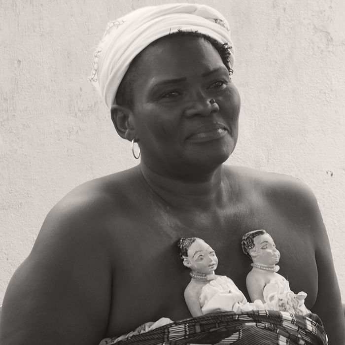 Ewe Venavi Twin Pair, Togo #450