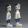 Fon Hohovi Twin Pair Memorial Figures by The "Master of the Blue Shorts Carver", Benin / Togo #297 #298