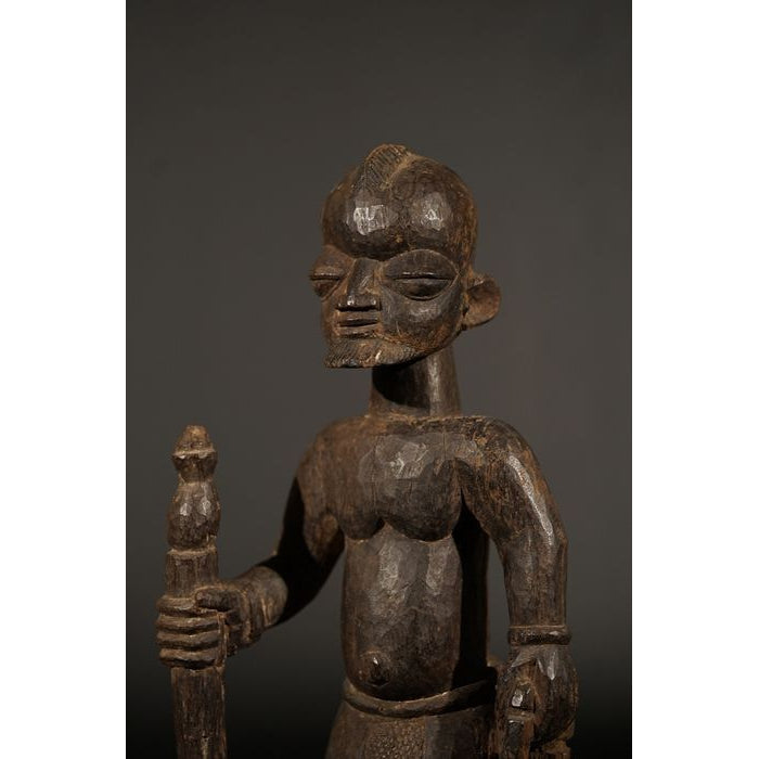 Yoruba Male Elder Figure, Nigeria #284