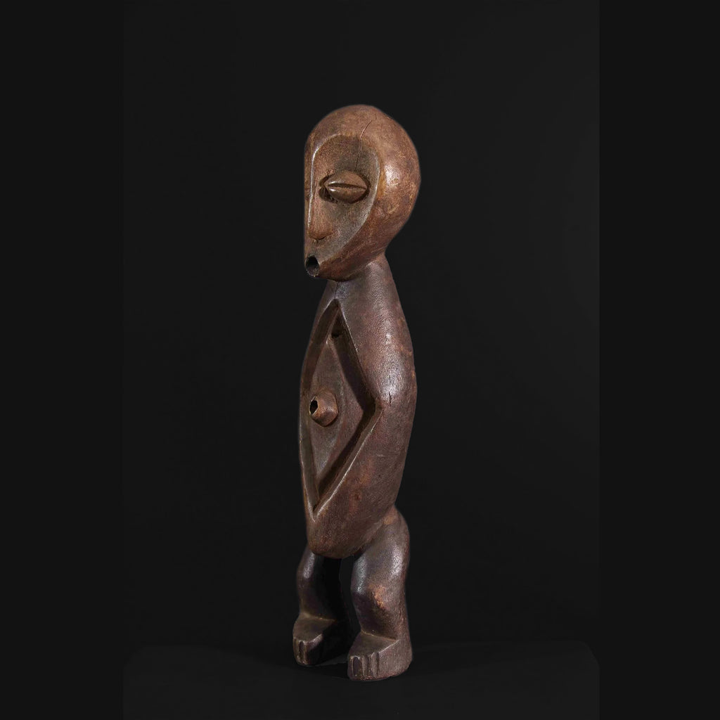 Lega Bwami Wooden Figure, Congo #11