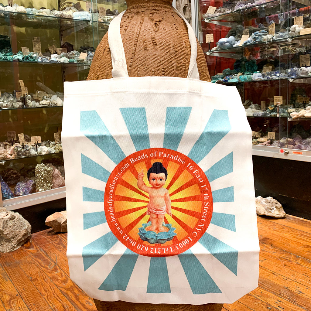 BoP Logo Baby Buddha Tote Bag