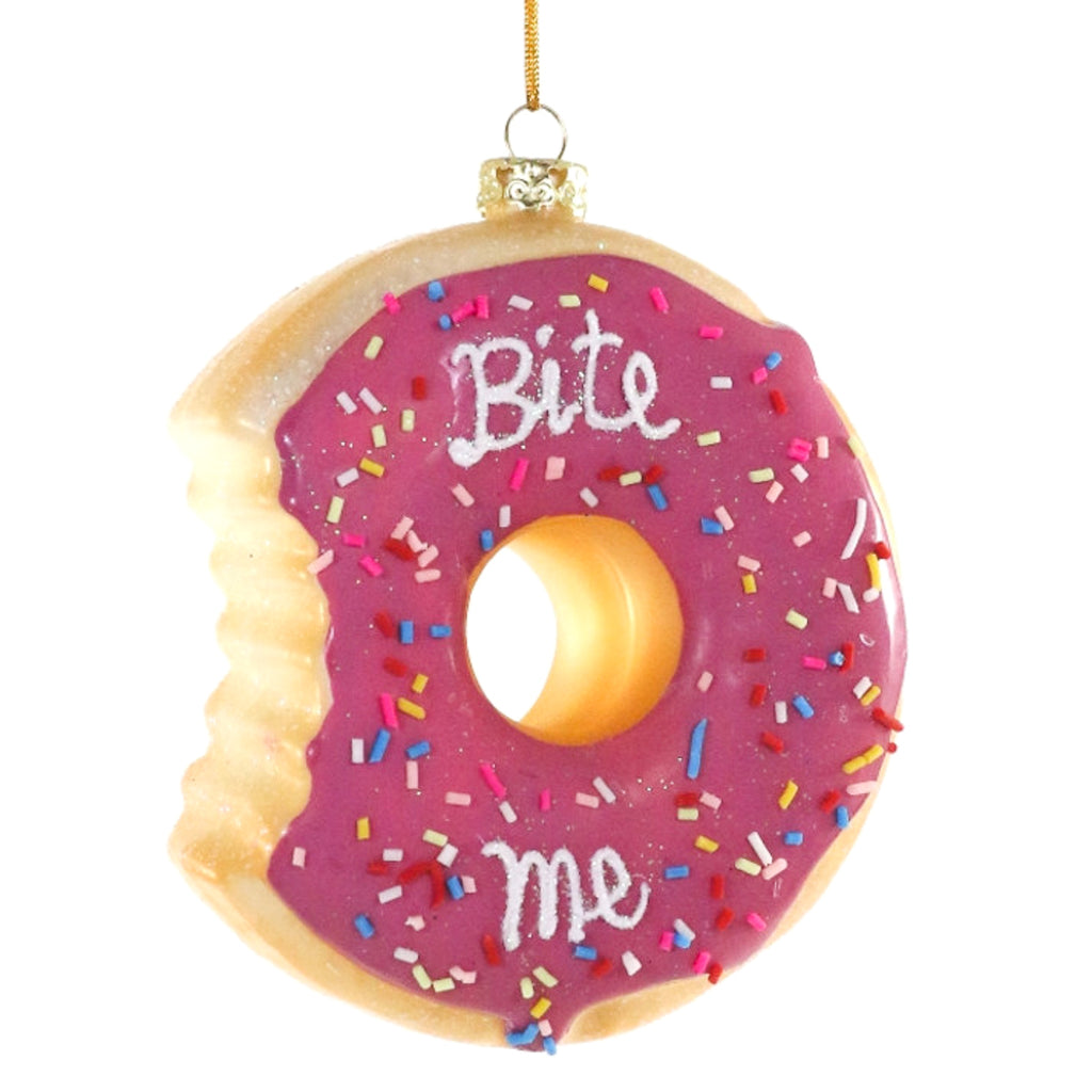 Bite Me Donut Ornament