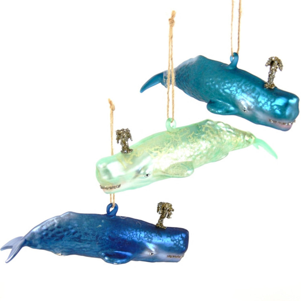 Blue Whale Ornaments