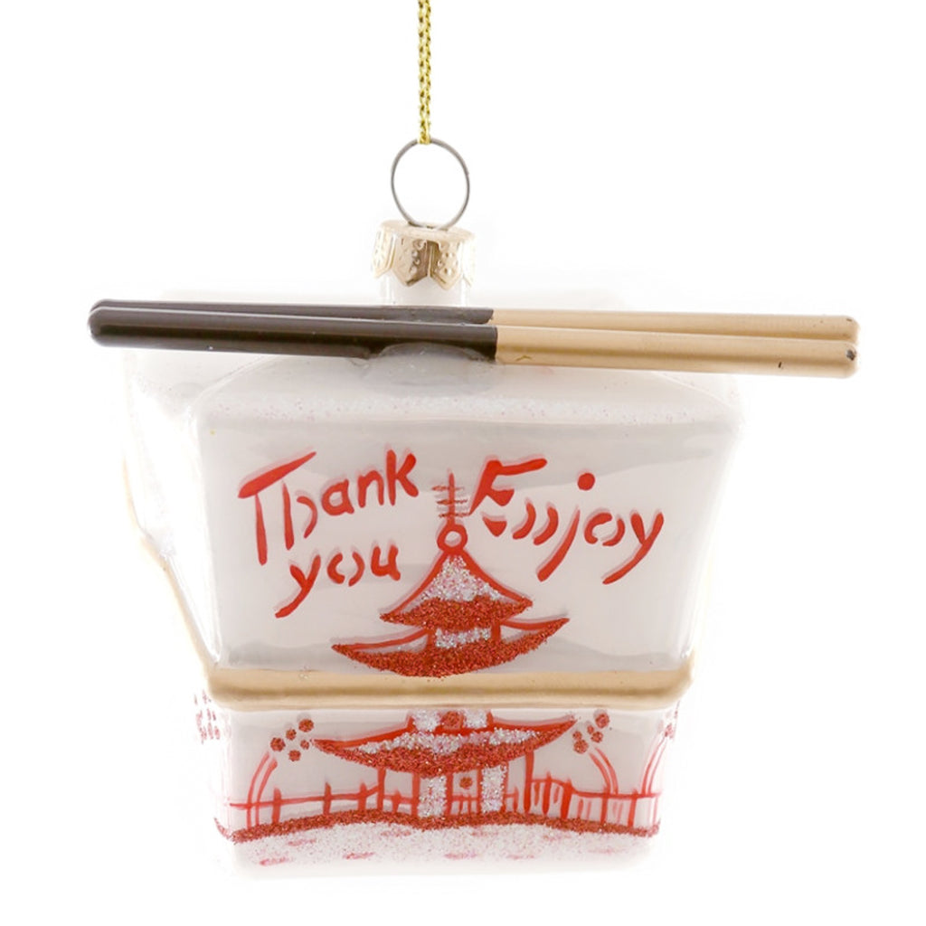 Chinese Take-Out Box Ornament