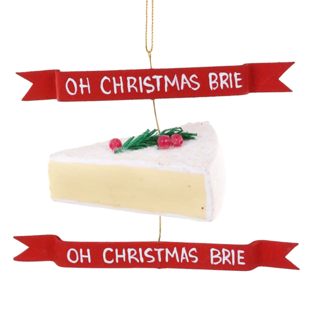 Oh Christmas Brie Ornament