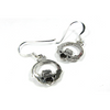 Small Claddagh Sterling Silver Earrings