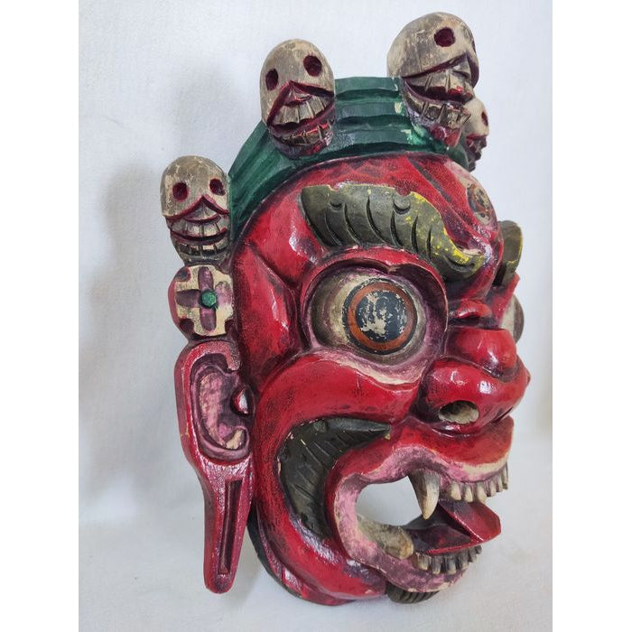 Mahakala #672 and Bhairab #673 Masks, Nepal