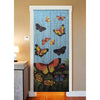 Bamboo Beaded Curtain Hand Painted-Butterflies