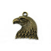 Eagle Head Brass Pendant