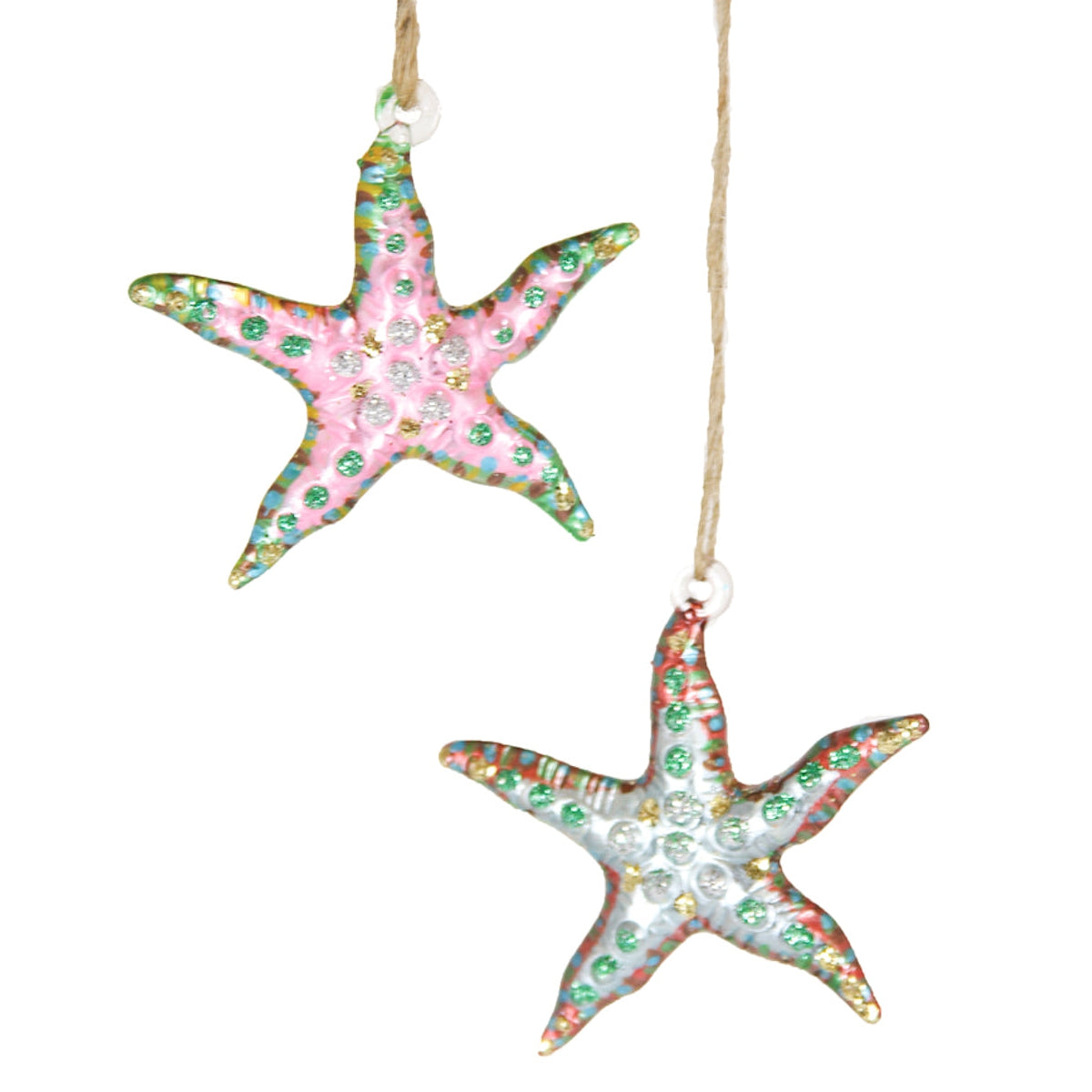 Glitter Starfish Ornament – Beads of Paradise