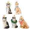 Holiday Kitten Ornaments