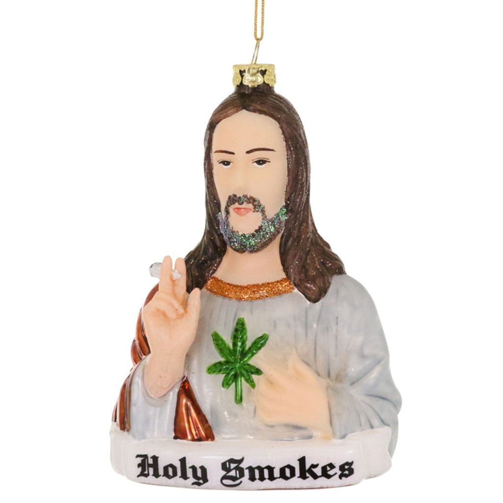 Holy Smokes Jesus Ornament