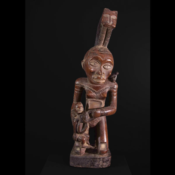 Kongo Yombe Ancestor Figure, Congo