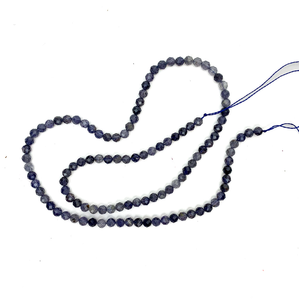 Iolite Sri Lanka 4mm Faceted Rounds