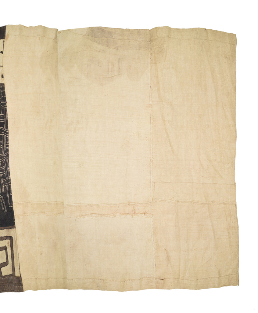 Textile 6: Kuba Hand Woven Raffia Heirloom Wrap Skirt from Zaire 4