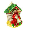Love is the Cardinal Rule Birdhouse Ornament