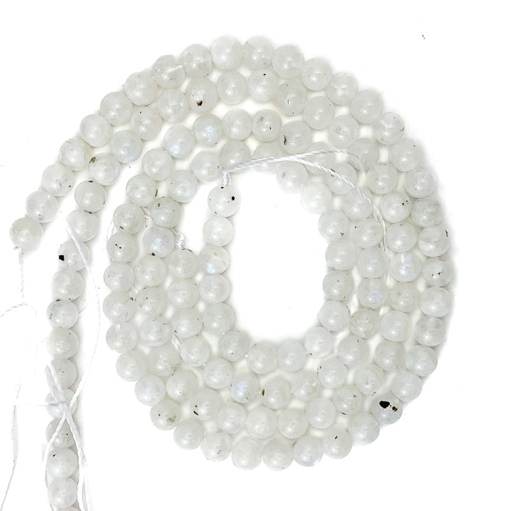 Moonstone 6mm Smooth Rounds