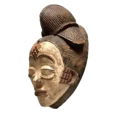 Punu Mukudj Mask, Gabon #131