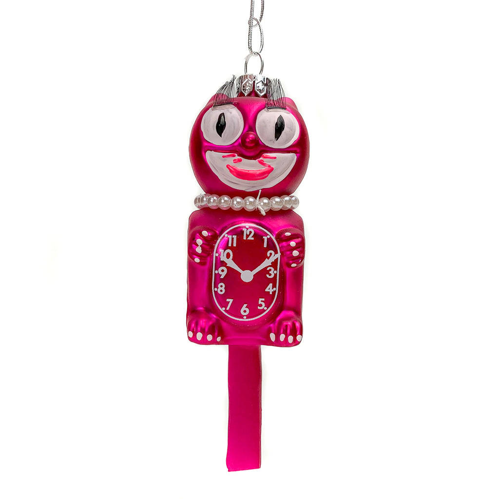 Pink Kit Kat Clock Ornament