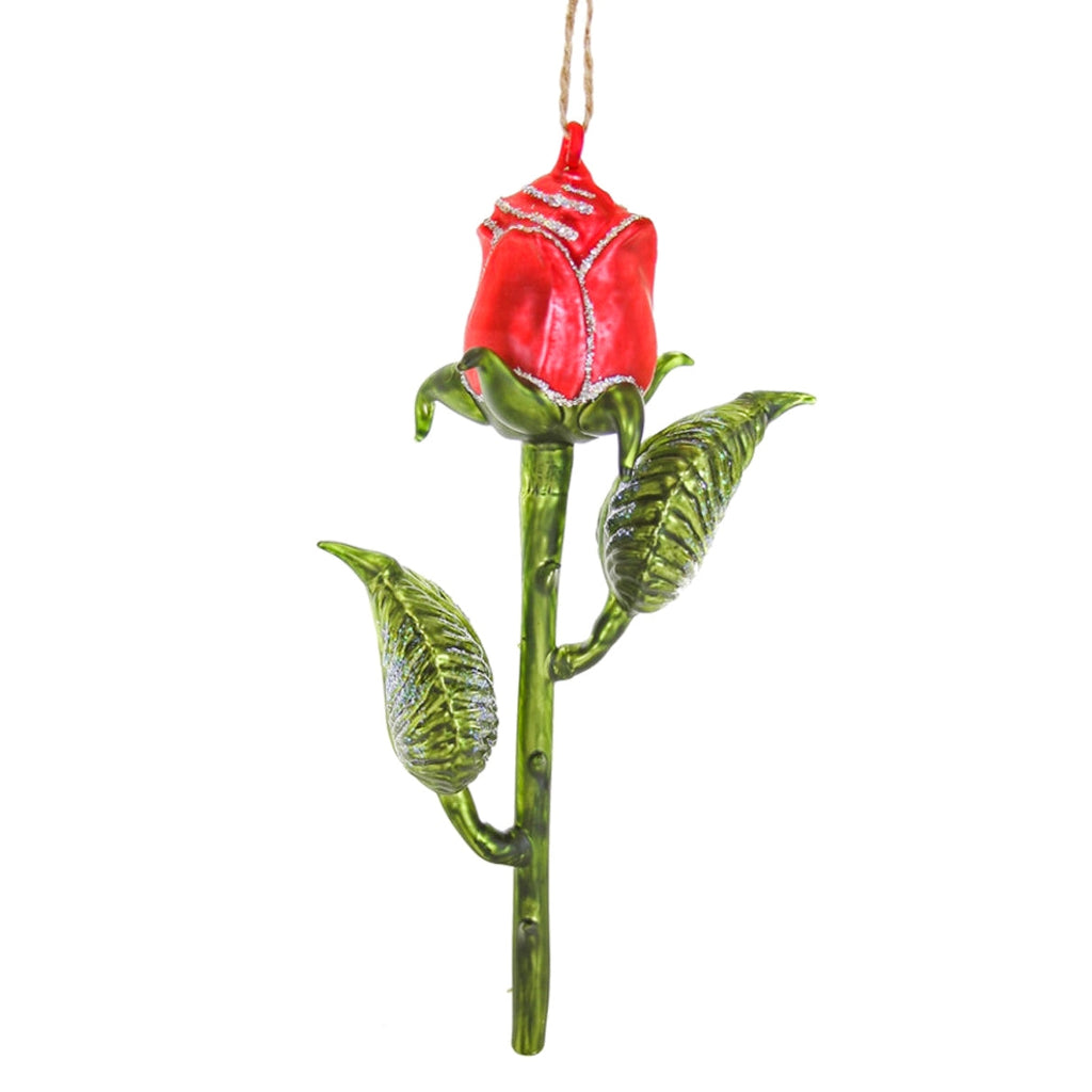 Red Rose Ornament