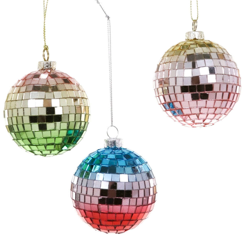 Rainbow Disco Ball (Small) Ornament