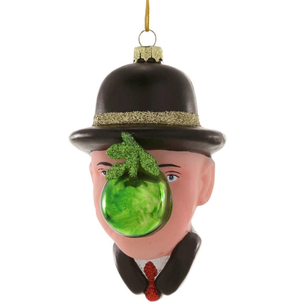 Son of Man Rene Magritte Ornament