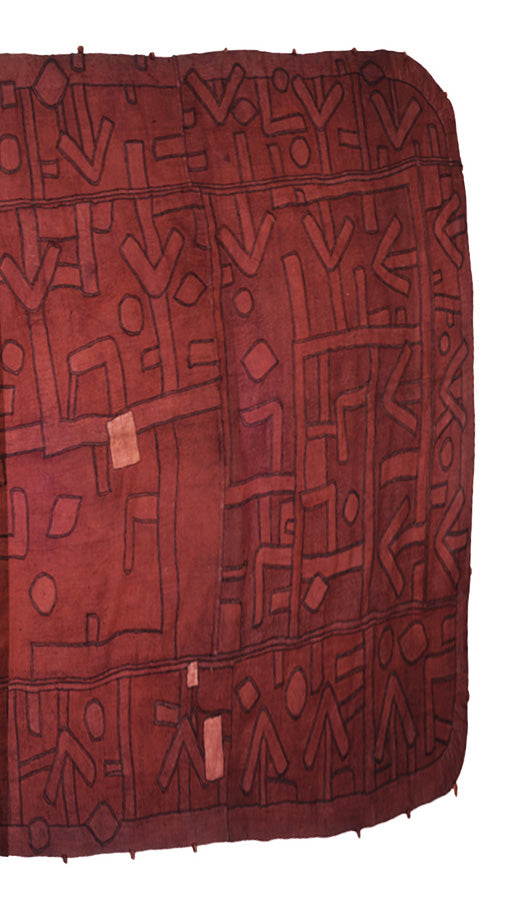 Textile 5: Kuba Hand Woven Raffia Heirloom Wrap Skirt from Zaire 5