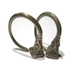 Tuareg 19th C. Silver Earrings